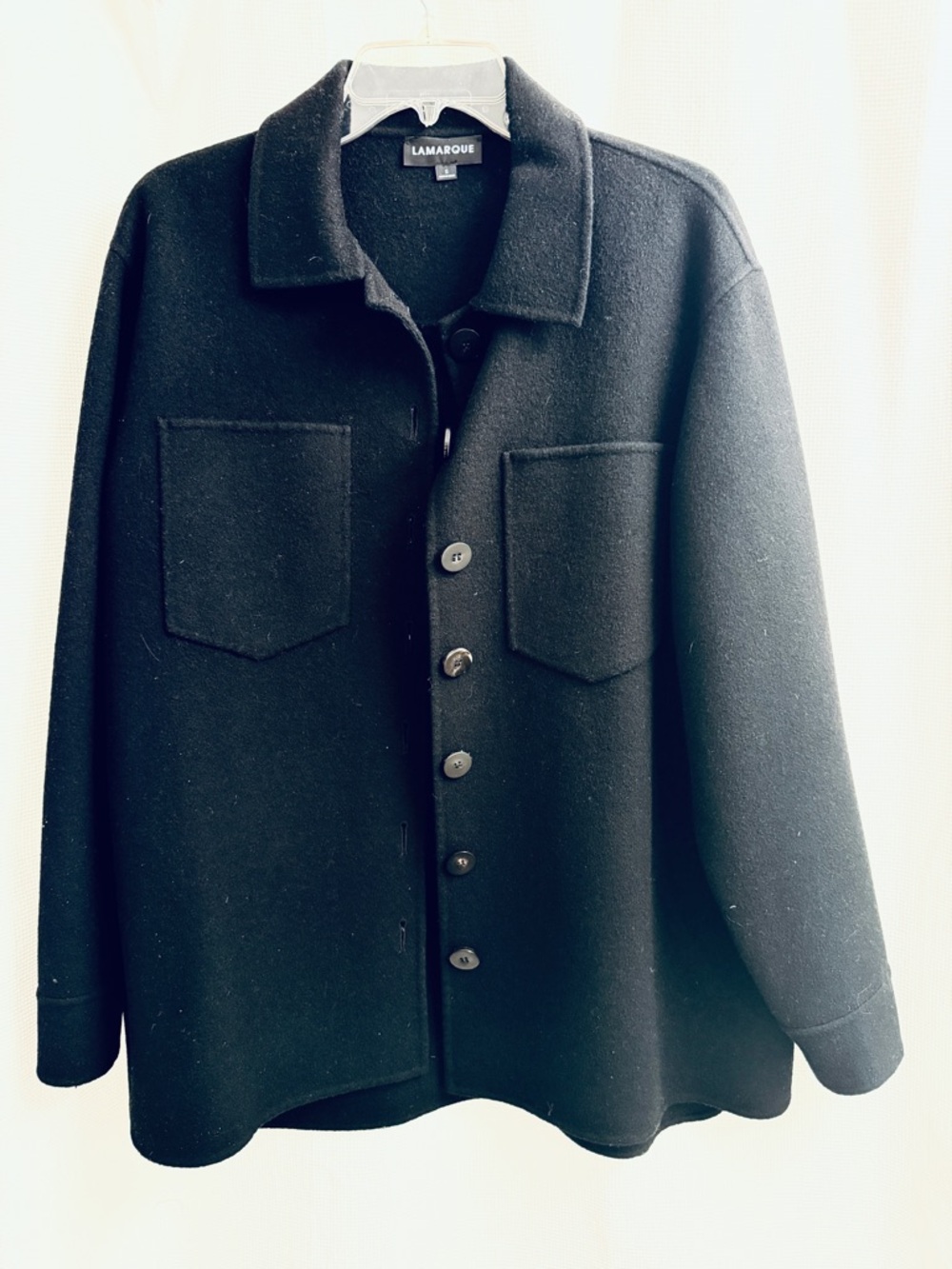 Lamarque Olena Wool Jacket Black Size Small